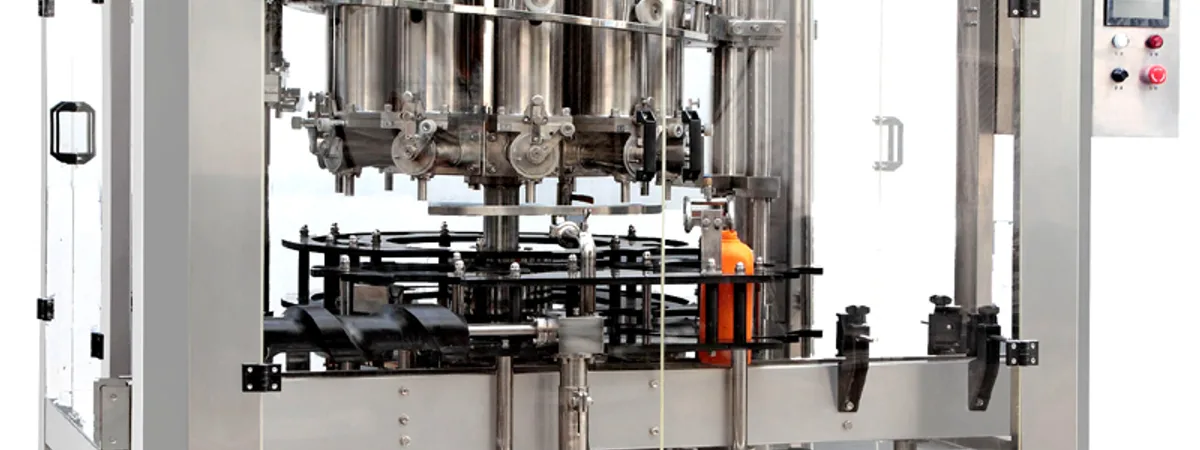 EDELSTEIN heavy-duty rotary filling machine for industrial liquids
