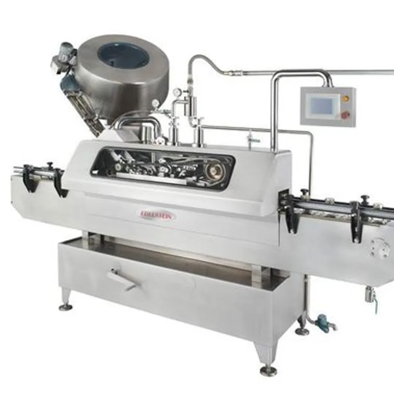 EDELSTEIN twist-off vacuum capping machine for glass jars