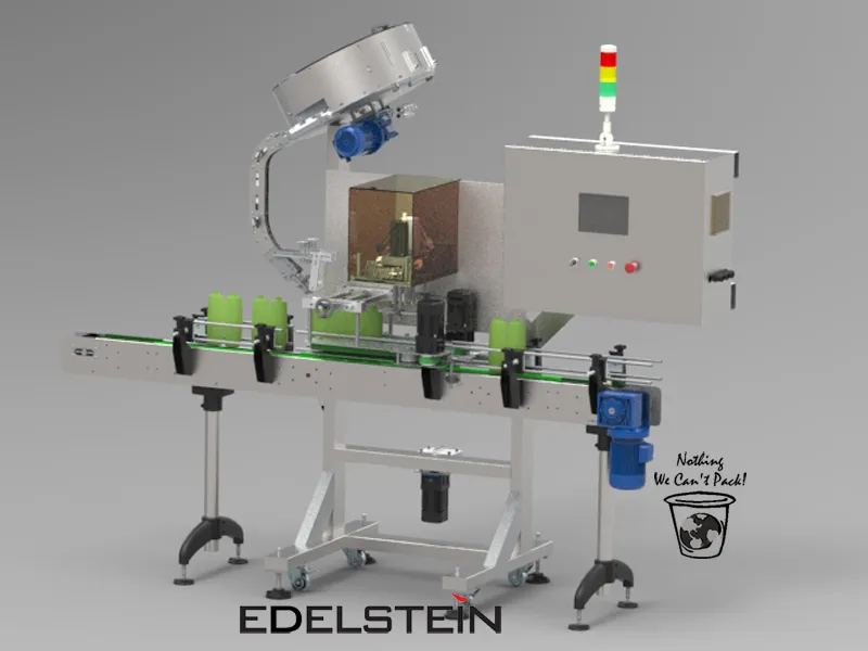 EDELSTEIN capping machine for detergent bottles