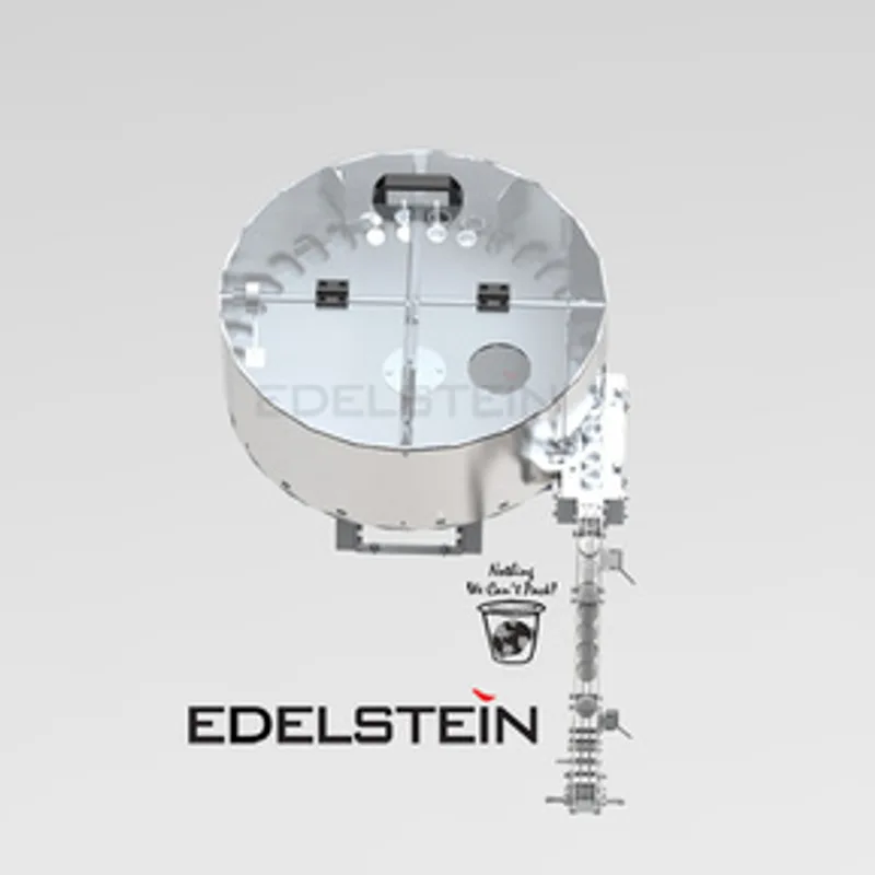 EDELSTEIN centrifugal cap sorter with cap loading rail