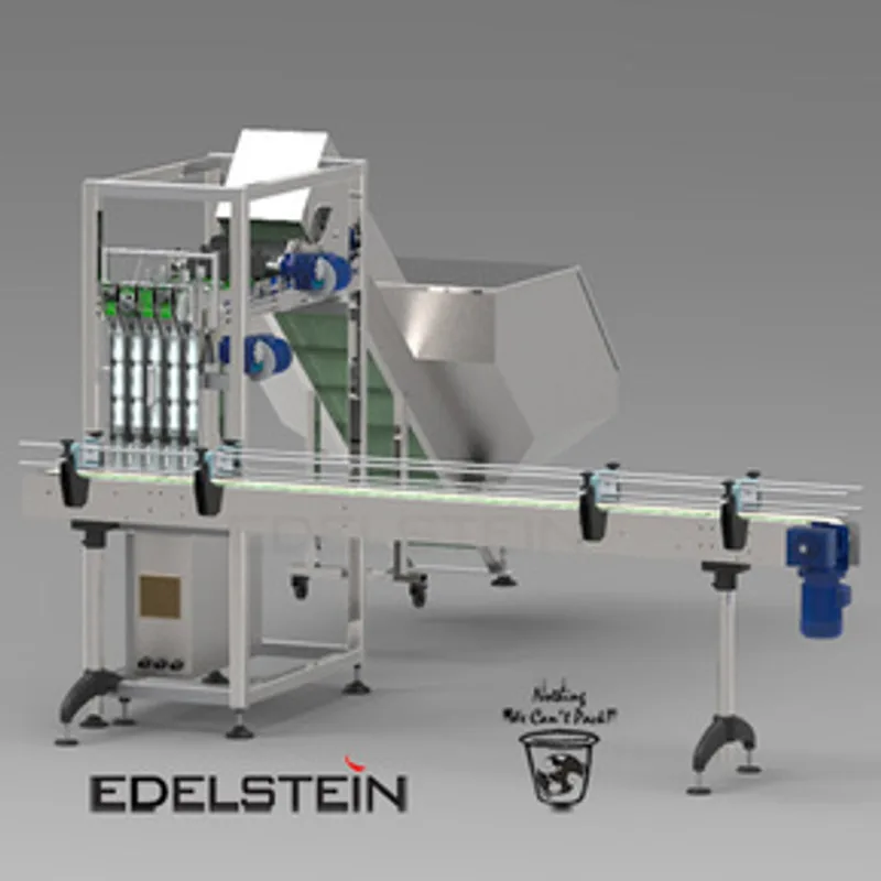 EDELSTEIN multi-lane vertical bottle unscrambler