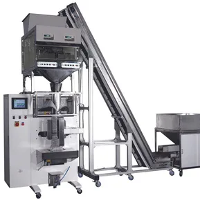 EDELSTEIN mid-range vertical form-fill-seal machine with auger screw dosing and elevator feed